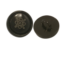 Botón de encargo de la camisa del metal del logotipo de los accesorios de la ropa